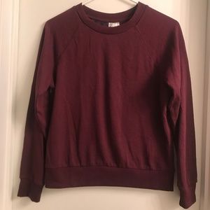 H&M Basic Divided Sweatshirt